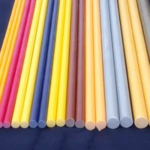 FRP Solid Round Bar, Fiberglass Solid Round Rod, Custom FRP Rod for Industrial & Construction Projects