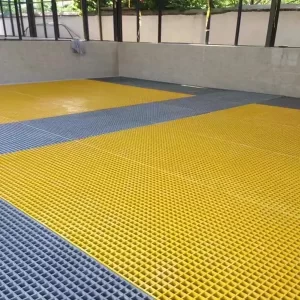 mingchi frp trench cover with drainage function for water treatment area