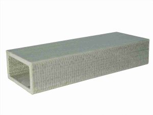 High strength fiberglass reinforced plastic rectangular FRP structural tube