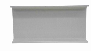White FRP fiberglass reinforced plastic I-beam structural profile