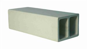 FRP roof purlins installed on industrial building steel frame roofing structure