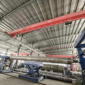 Manufacturing process of high-strength fiberglass reinforced plastic tank