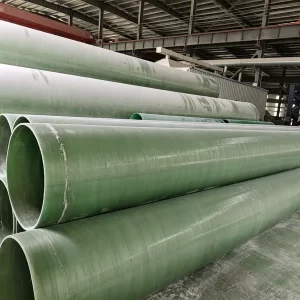 Industrial grade GRP fiberglass pipes for chemical and municipal projects