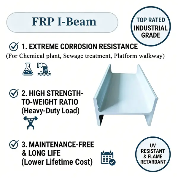Fiberglass I-Beam - 이미지 3