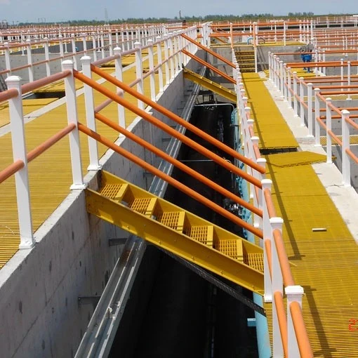 FRP Grating for Industrial Solutions, Fiberglass Industrial Walkway Platform