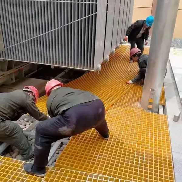 durable mingchi frp trench cover for wastewater treatment facility