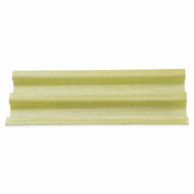Rough surface light yellow FRP fiberglass anti-slip kick plate for walkways