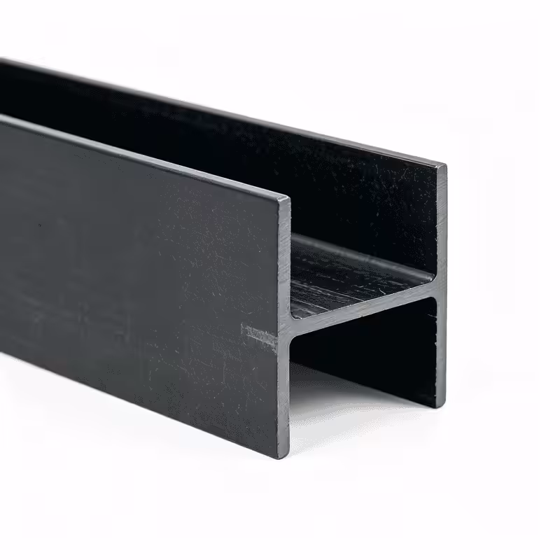 Black corrosion-resistant fiberglass reinforced plastic FRP I-beam for construction
