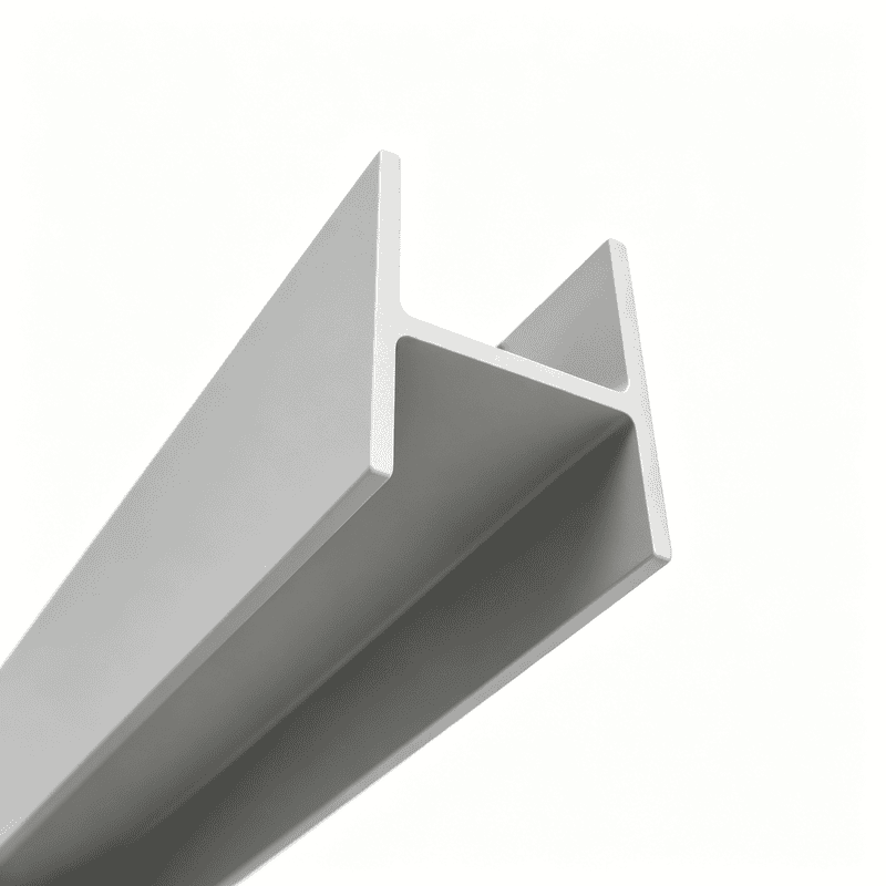 Black corrosion-resistant fiberglass reinforced plastic FRP I-beam for construction