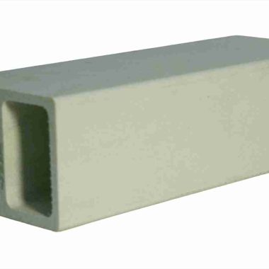 80x60x5mm Fiberglass Purlin, corrosion-resistant high-strength FRP composite purlin for industrial roofing and construction