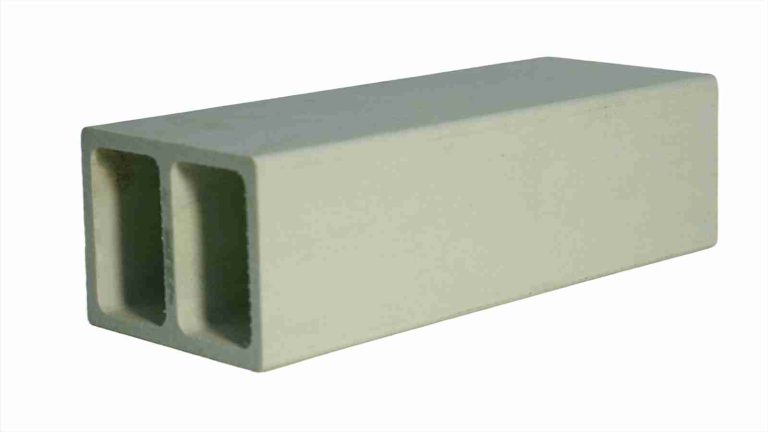 80x60x5mm Fiberglass Purlin, corrosion-resistant high-strength FRP composite purlin for industrial roofing and construction