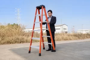 FRP Ladder, corrosion-resistant fiberglass ladder for industrial and construction safety access