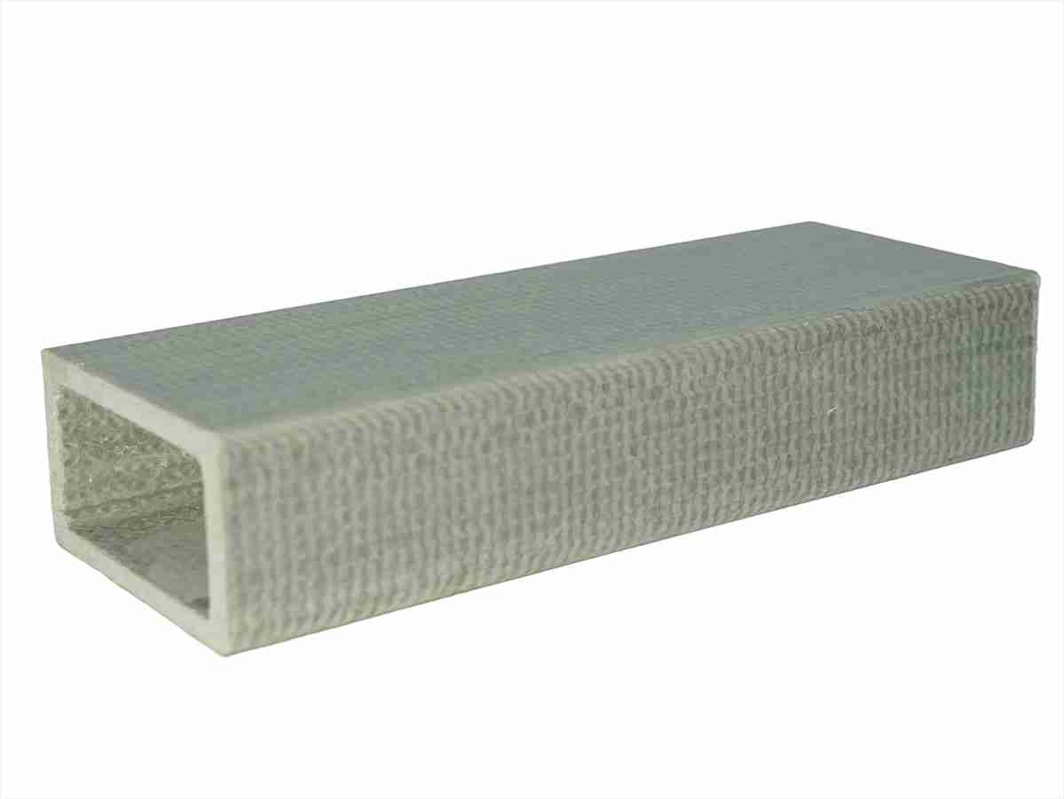 High strength fiberglass reinforced plastic rectangular FRP structural tube