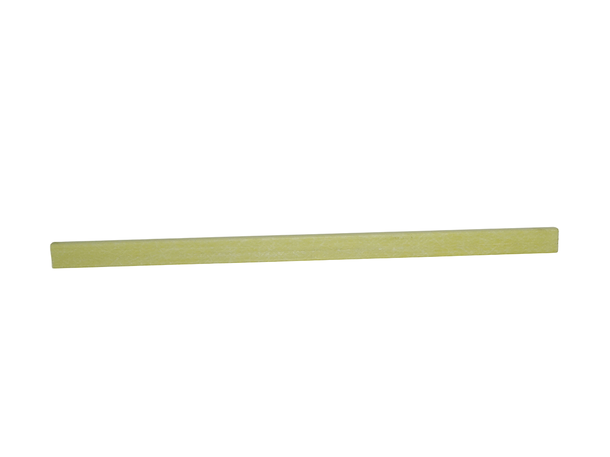 18×9×2mm yellow FRP fiberglass reinforced plastic rectangular hollow tube