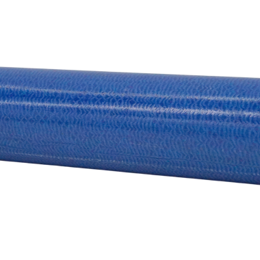 Blue Woven Pattern FRP Round Tube, High Strength Fiberglass Round Pipe for Structural Use
