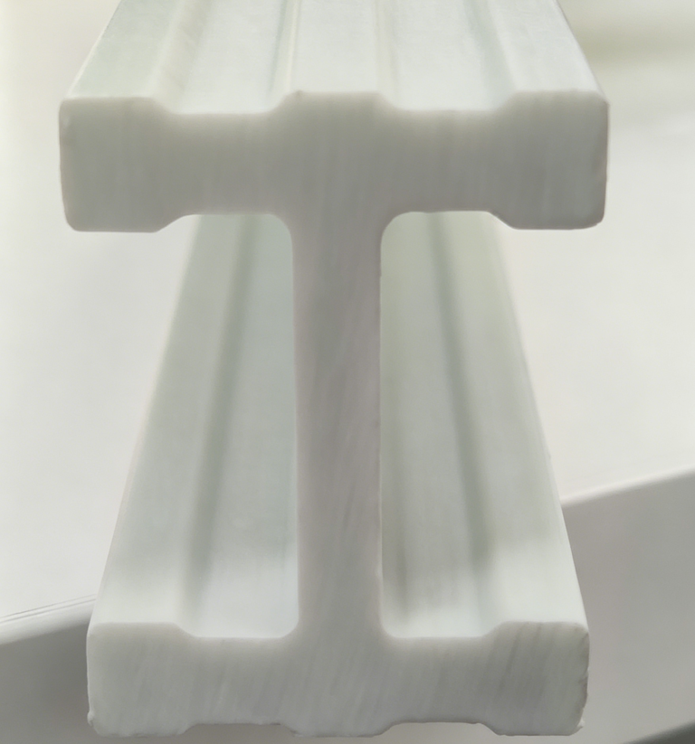 Corrosion-resistant white fiberglass reinforced plastic FRP I-beam for construction