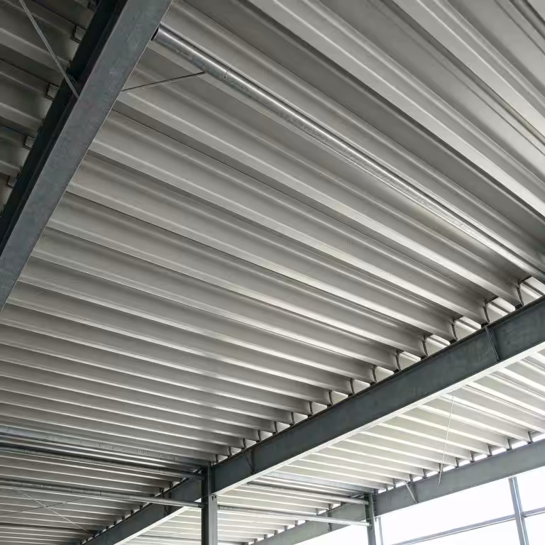 Corrosion resistant FRP roof purlins for chemical industrial workshop roofing