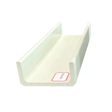 Fiberglass Channel, corrosion-resistant pultruded FRP U-shaped structural channel for industrial construction