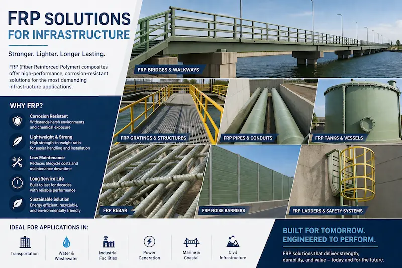 FRP Solutions for Infrastructure