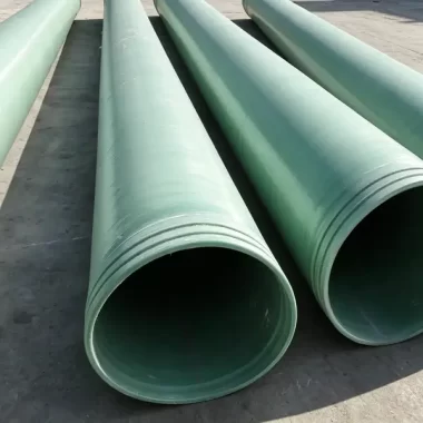 Green corrosion-resistant FRP fiberglass pipes, high strength and long service life
