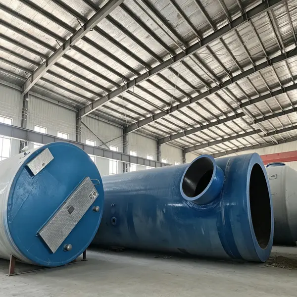 Mingchi corrosion-resistant GRP fiberglass tank for industrial waste treatment