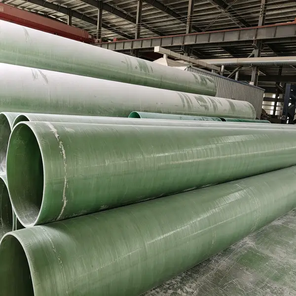 Industrial grade GRP fiberglass pipes for chemical and municipal projects
