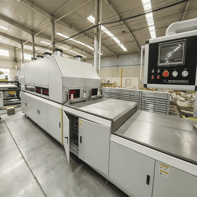 Mingchi FRP hydraulic press pultrusion line for composite profile manufacturing in factory