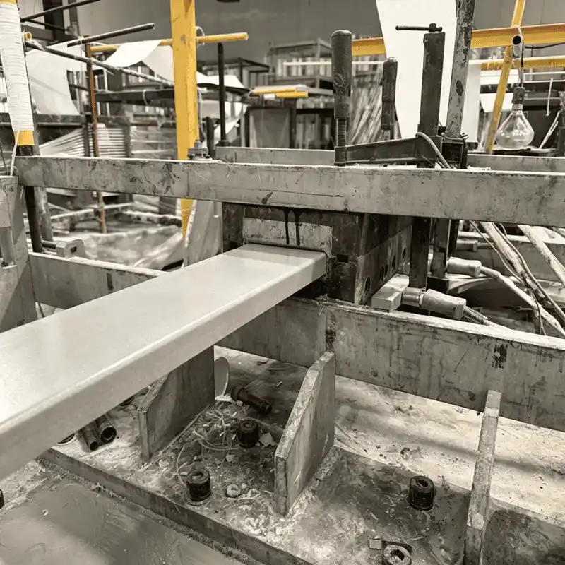 Mingchi FRP hydraulic press pultrusion line for composite profile manufacturing in factory