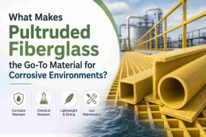 Mingchi FRP pultruded fiberglass profiles with corrosion-resistant properties for chemical plants