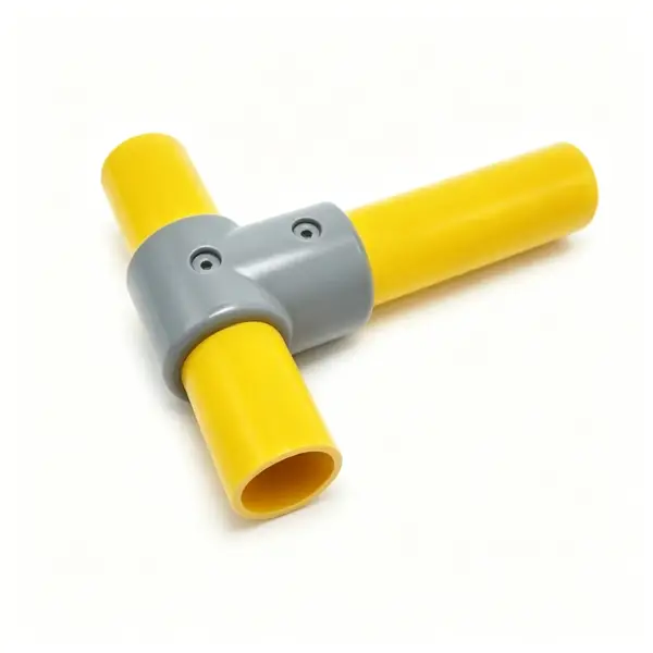 FRP connectors for fiberglass handrail and structural systems, corrosion-resistant molded fittings for industrial and power applications