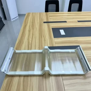Heat insulated FRP roof skylight panel
