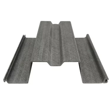 Palplanche en fibre de verre pultrudée, palplanche composite à verrouillage de type U pour la construction de digues maritimes