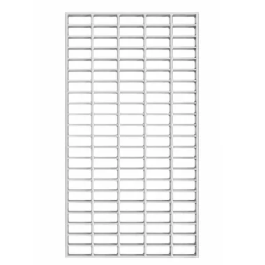 White rectangular mesh FRP grating panel