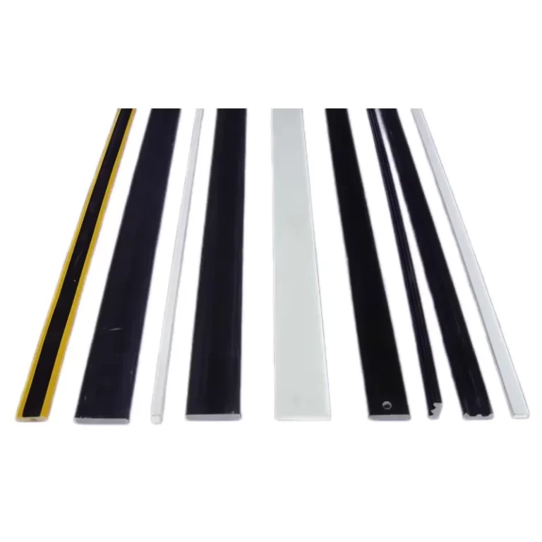 Pultruded FRP flat bar strips, high strength fiberglass reinforced plastic rectangular bars for structural applications
